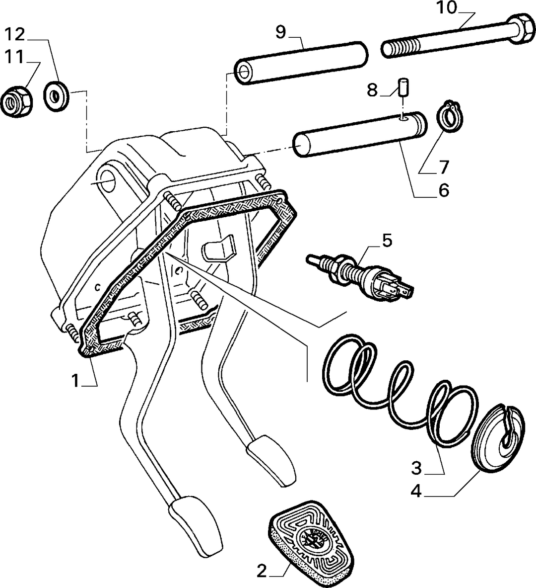 BRAKE PEDAL CONTROL 2