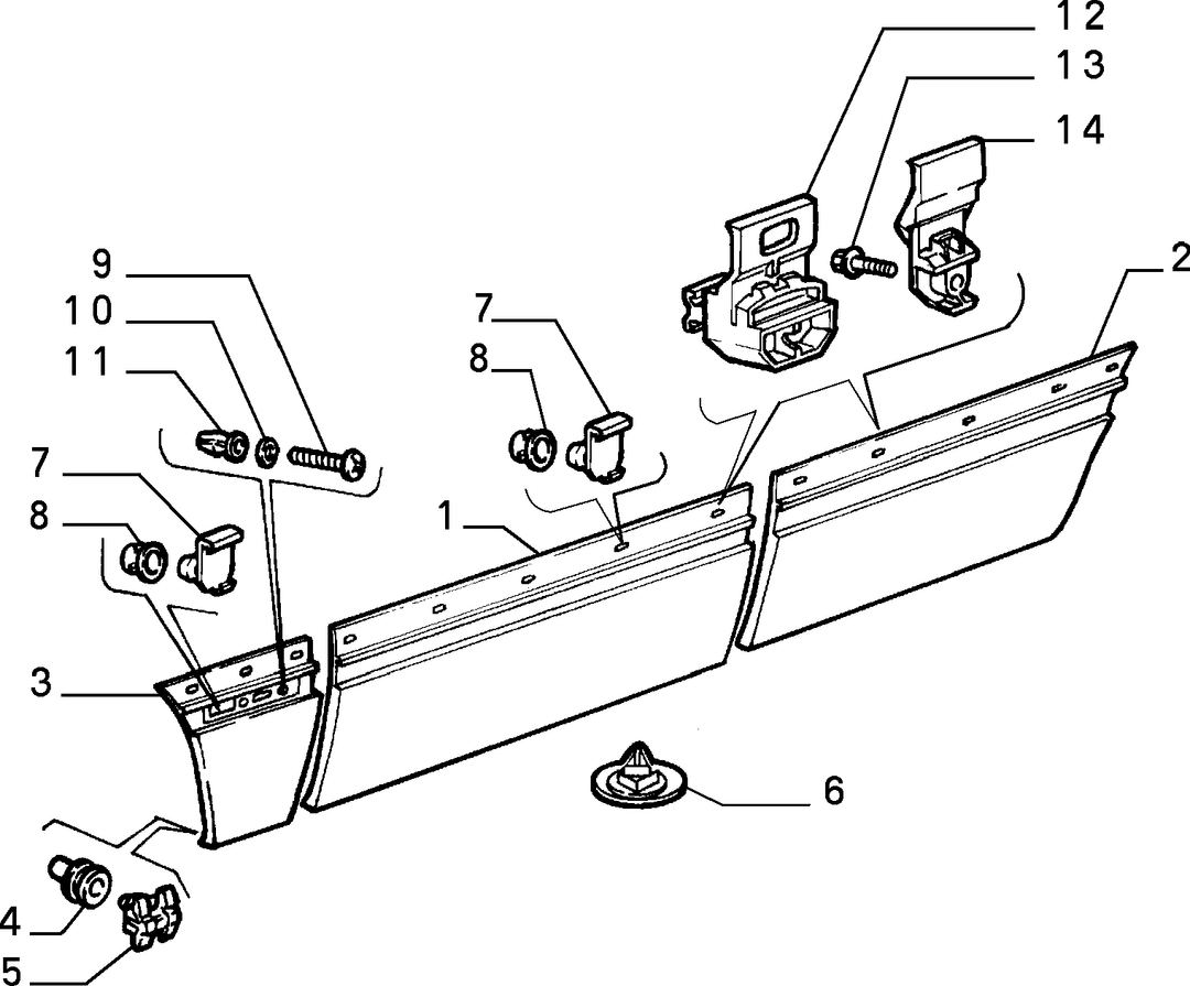 EXTERNAL MOLDINGS AND GASKETS 3