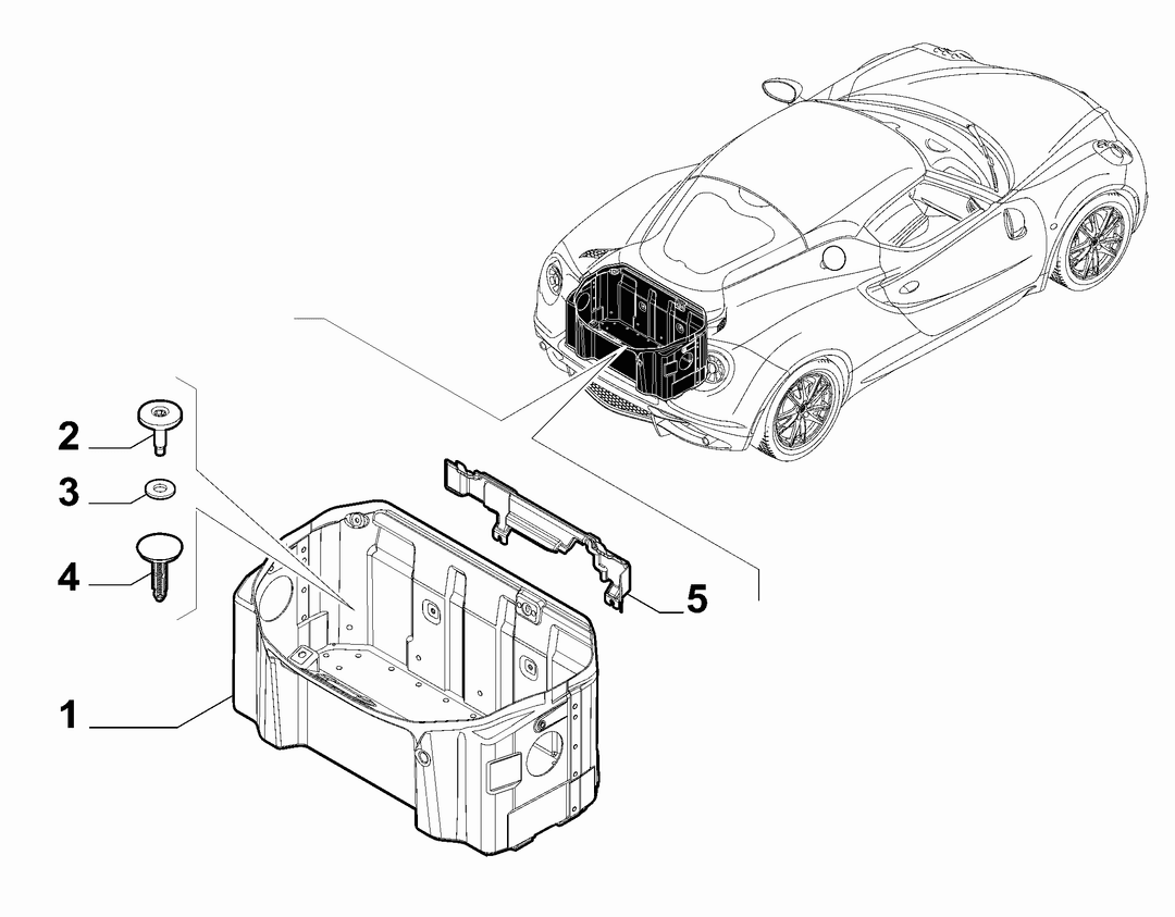 COVER ACCESSORIES FOR INSIDE LUGGAGE SPACE