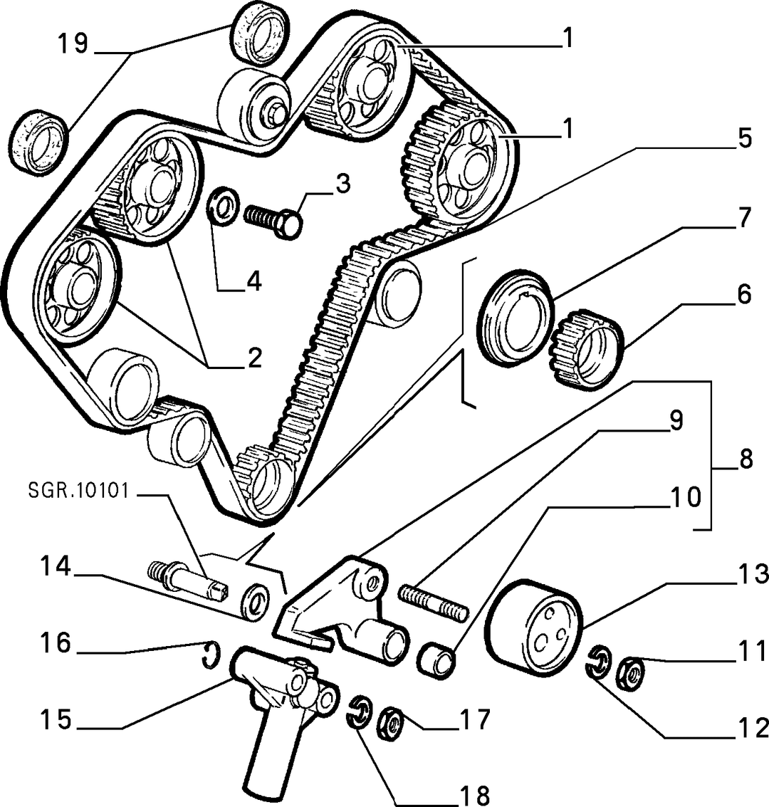 CAMSHAFT DRIVE 7