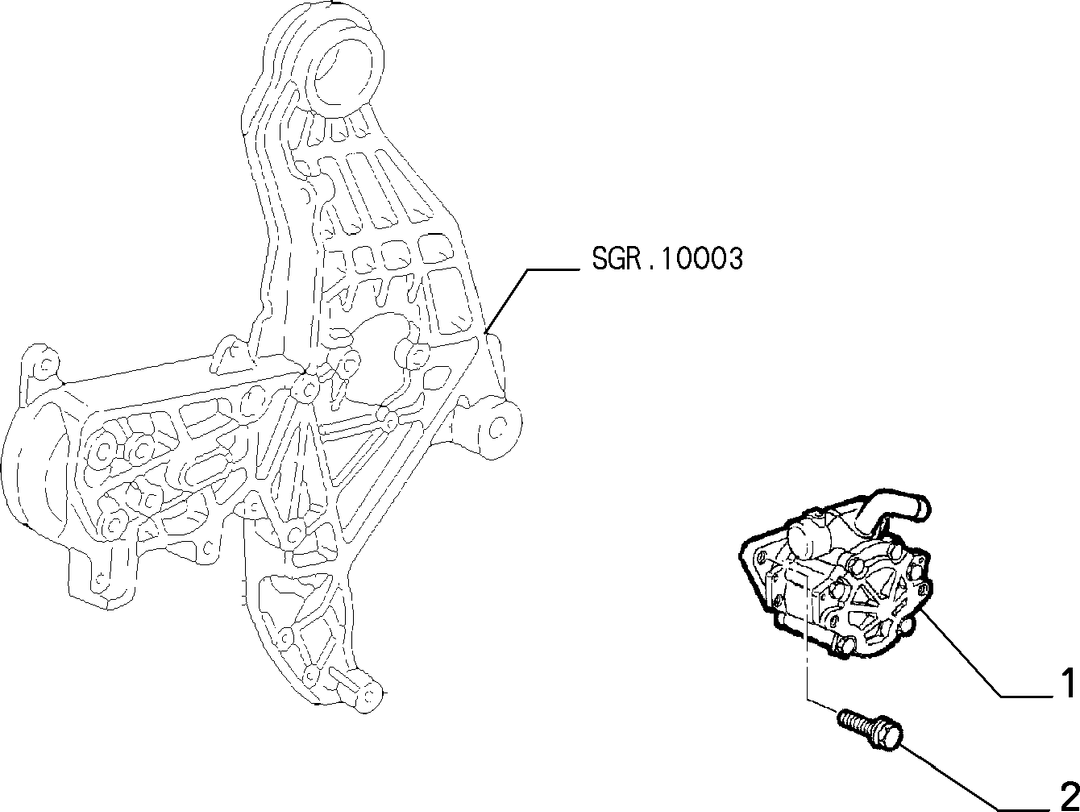 POWER STEERING PUMP 1