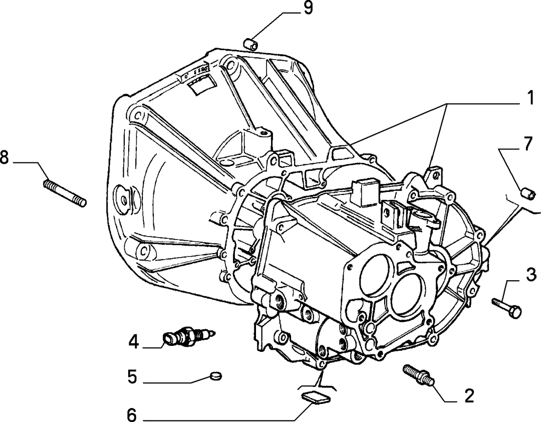 TRANSMISSION AND DIFFERENTIAL UNIT, CASING AND COVERS 6