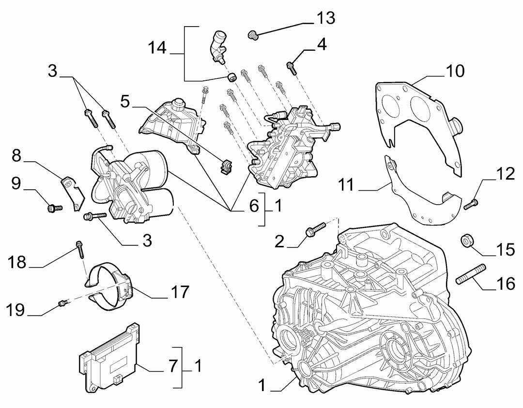 GEARBOX AND COVERS 2