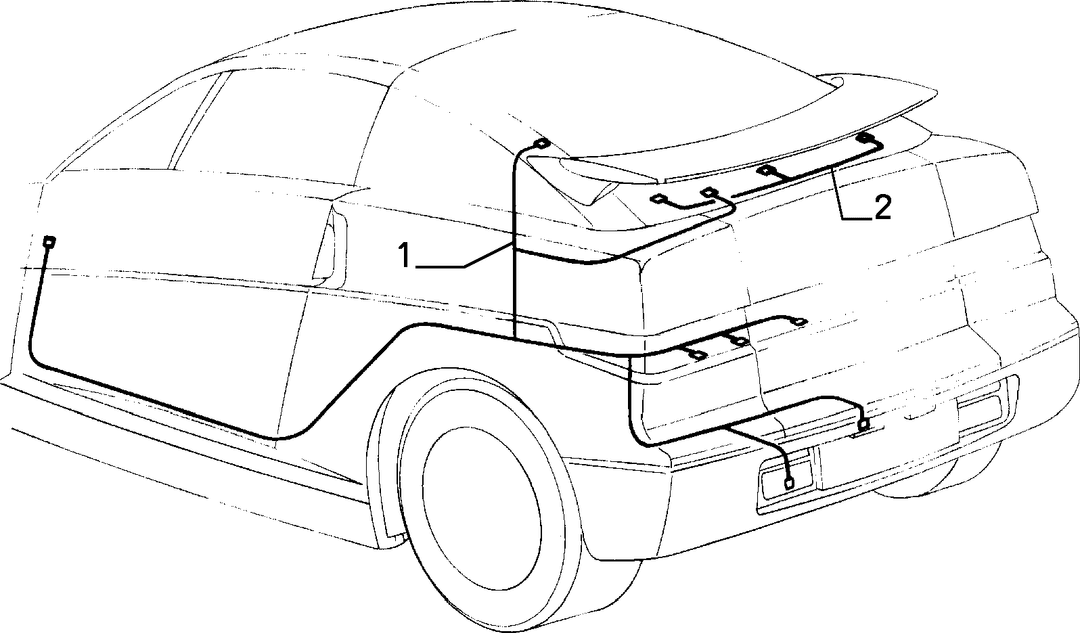 CABLE HARNESS (REAR SEAT)