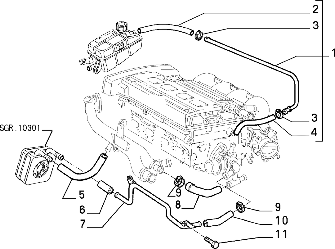 WATER PUMP AND LINES 2