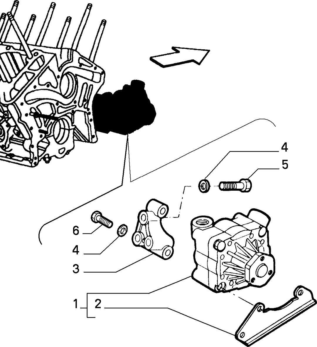 POWER STEERING PUMP 3
