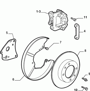 REAR WHEEL BRAKES