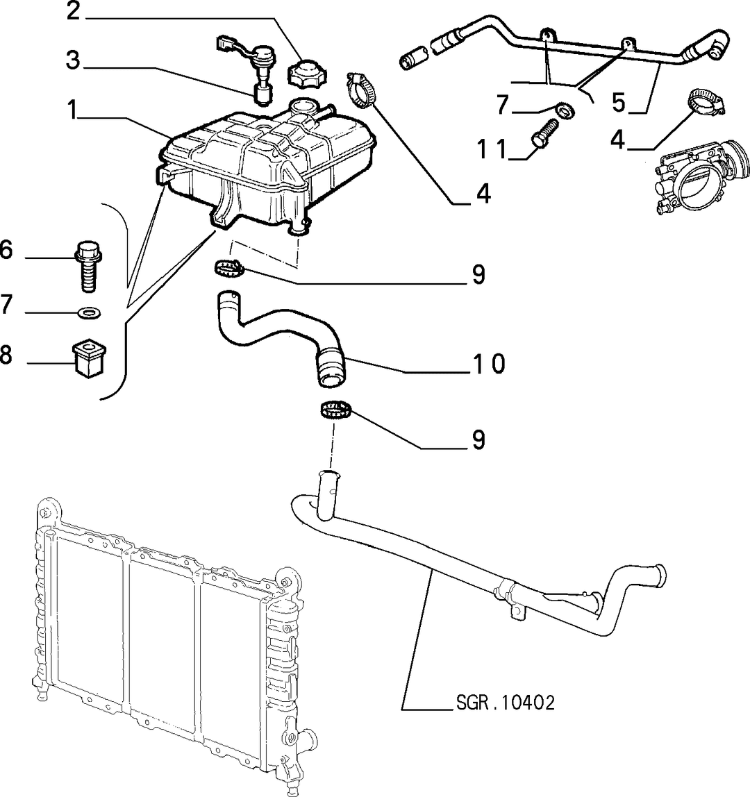 RADIATOR AND PIPING 4