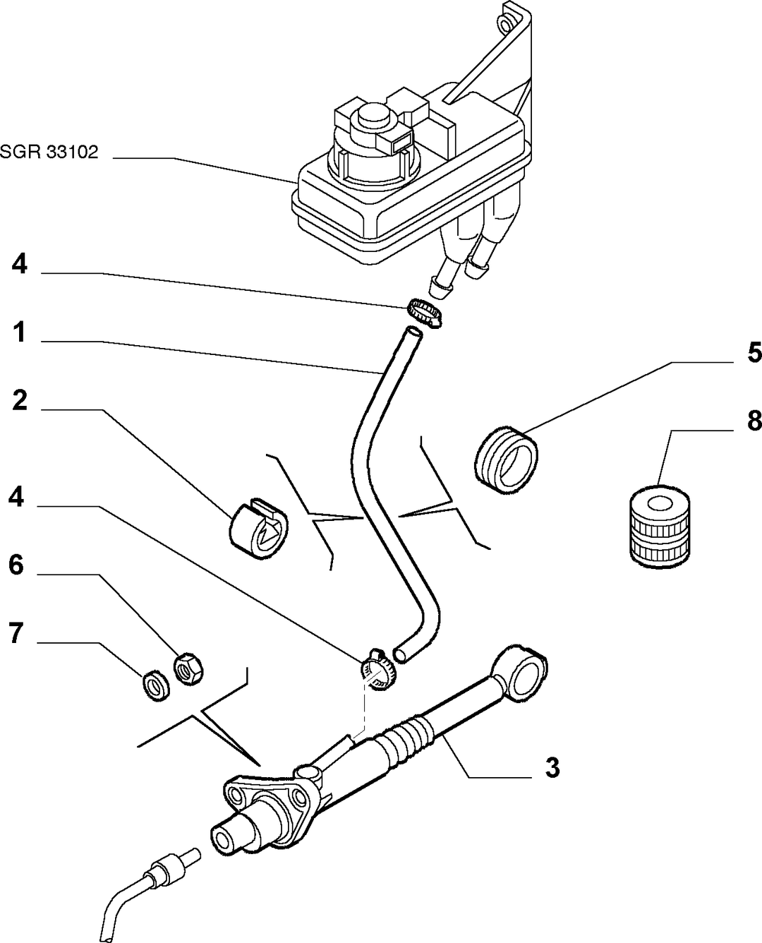 CLUTCH RELEASE HYDRAULIC CONTROL 1