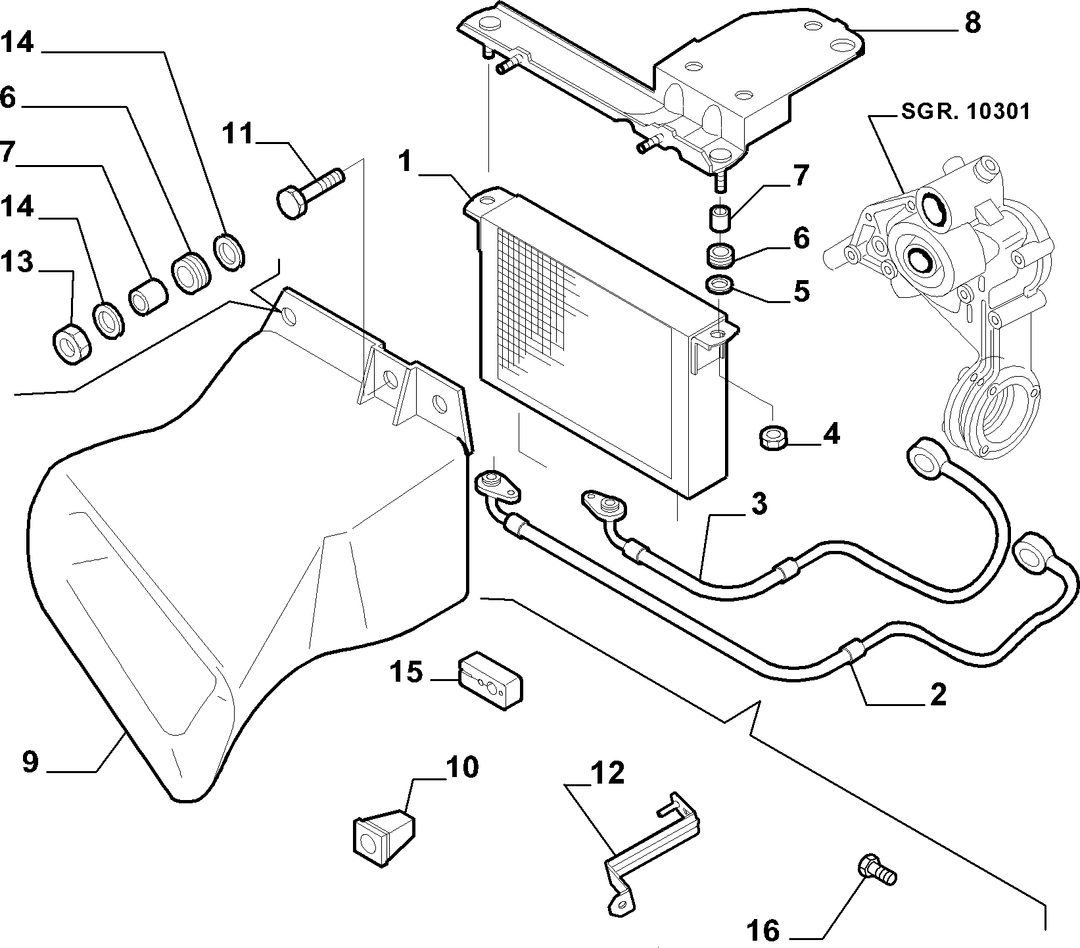 OIL COOLER 2