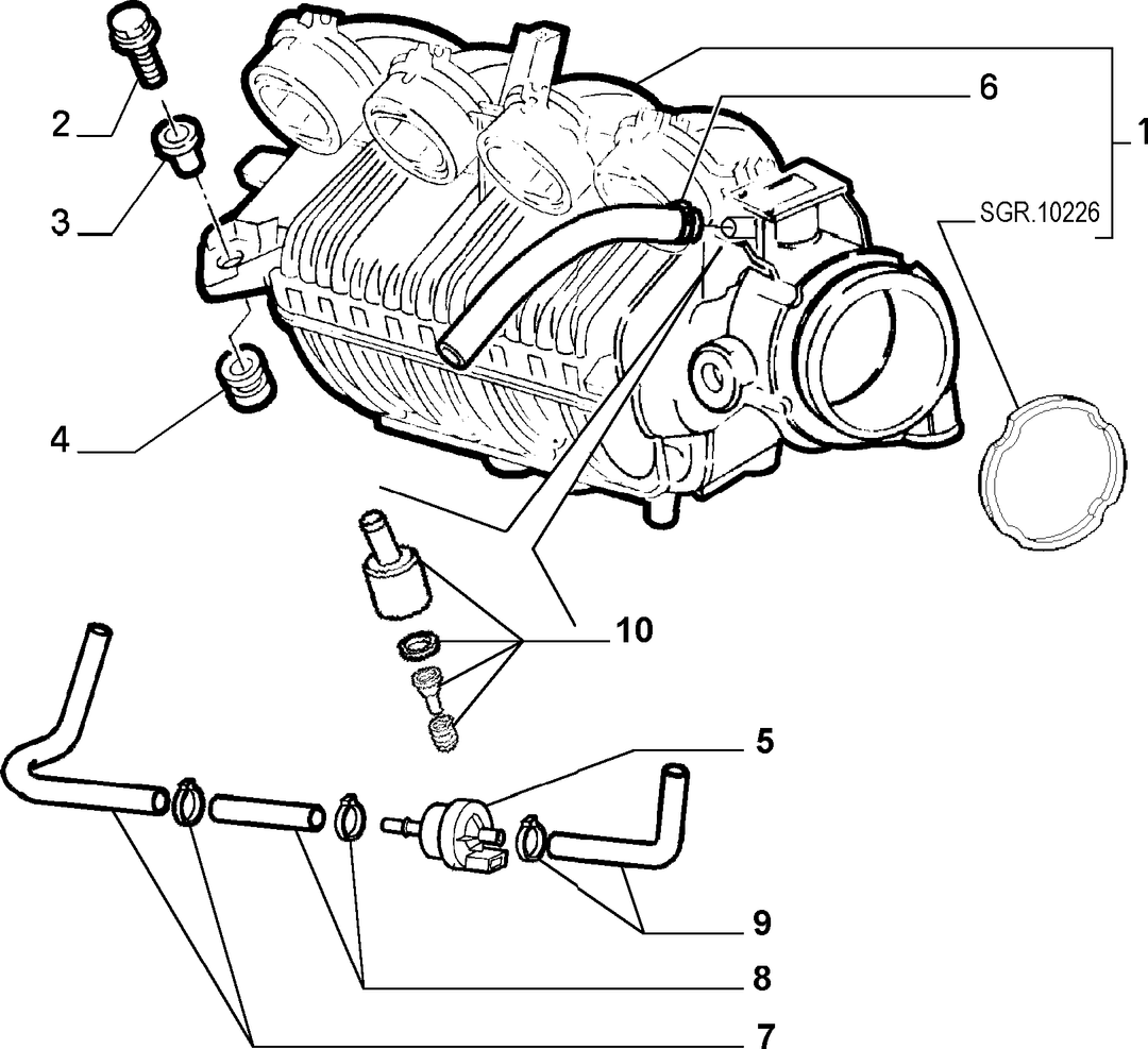 INTAKE MANIFOLD 6