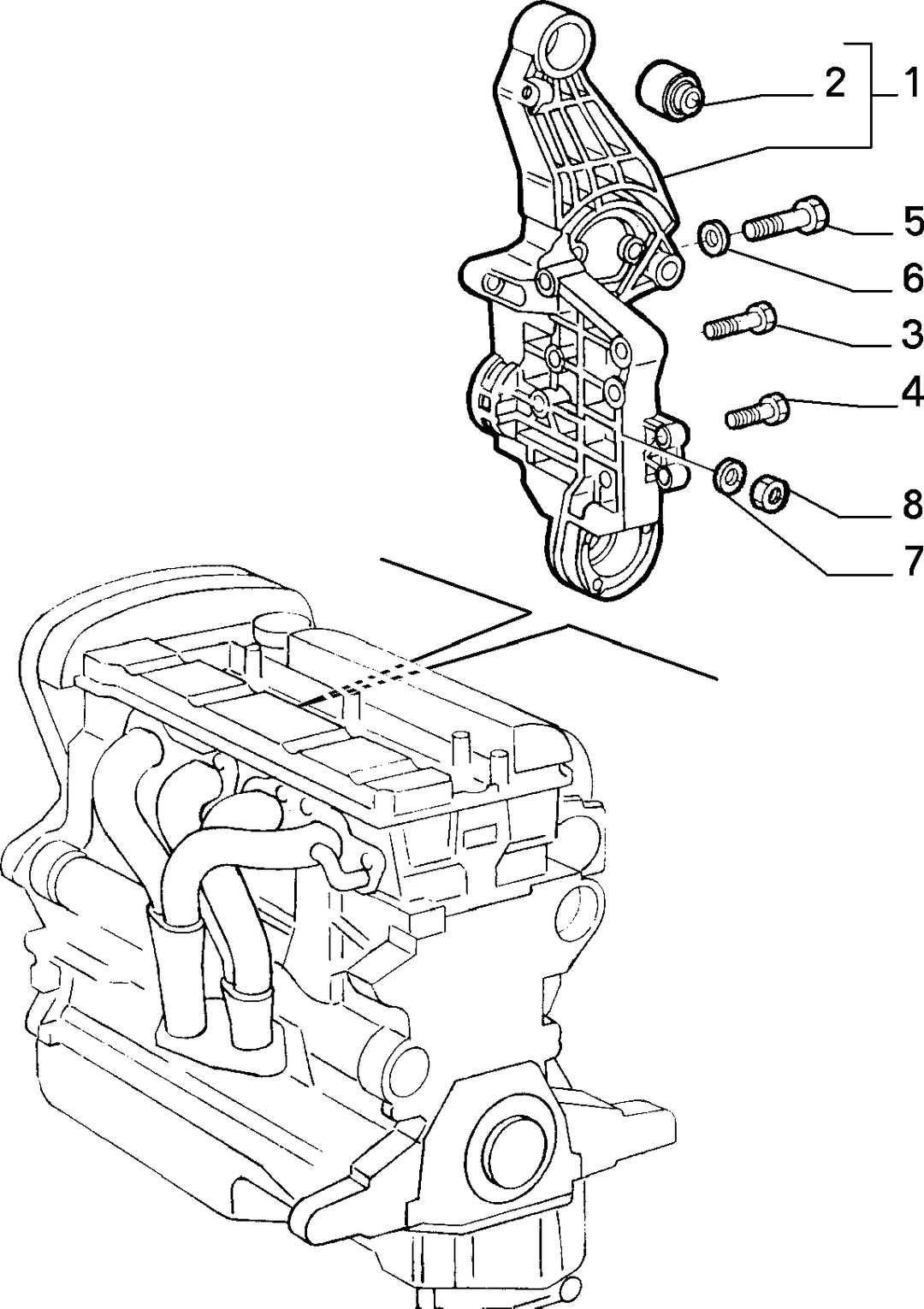 DRIVESHAFT MOUNTING 1