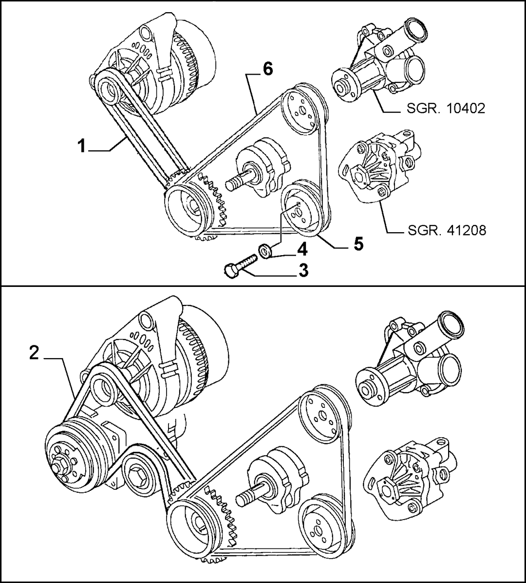 VARIOUS CONTROLS (BELTS AND PULLEYS) 1