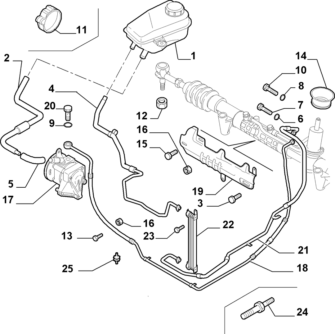 POWER STEERING HYDRAULIC SYSTEM 4