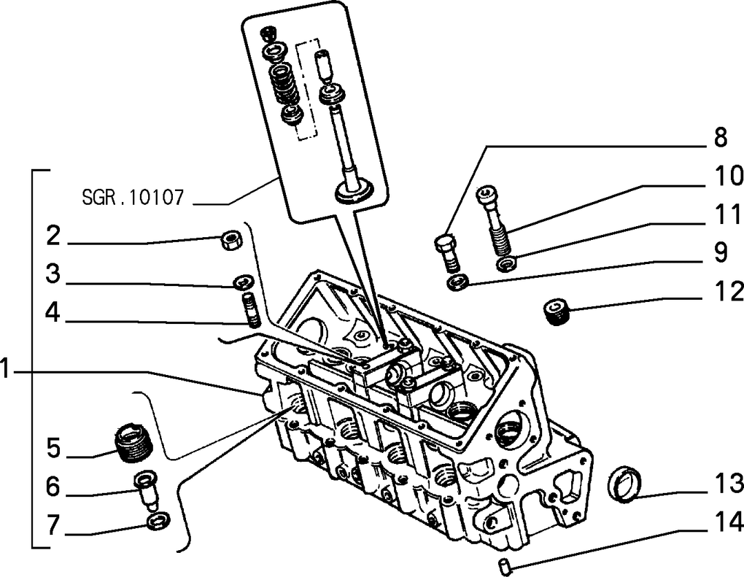 BLOCK AND CYLINDER HEAD 14