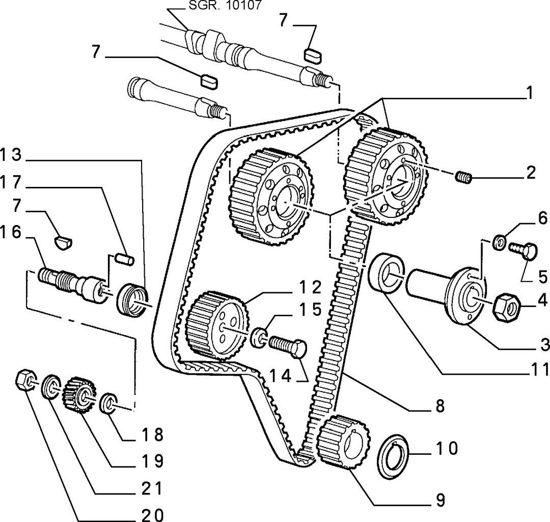 CAMSHAFT DRIVE 4