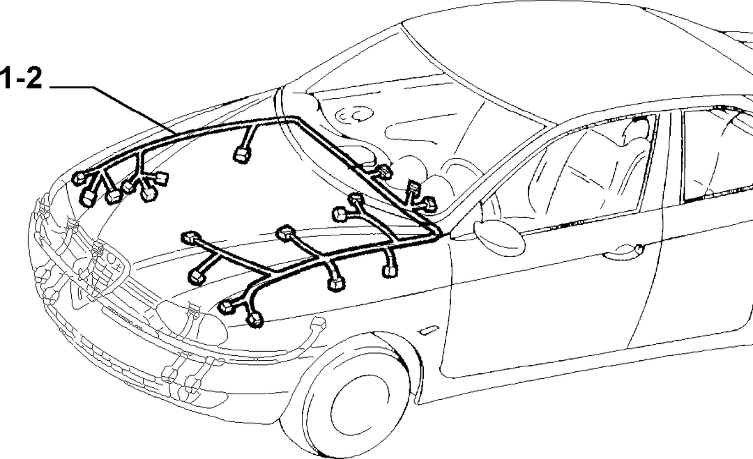 CABLE HARNESS (FRONT)  4