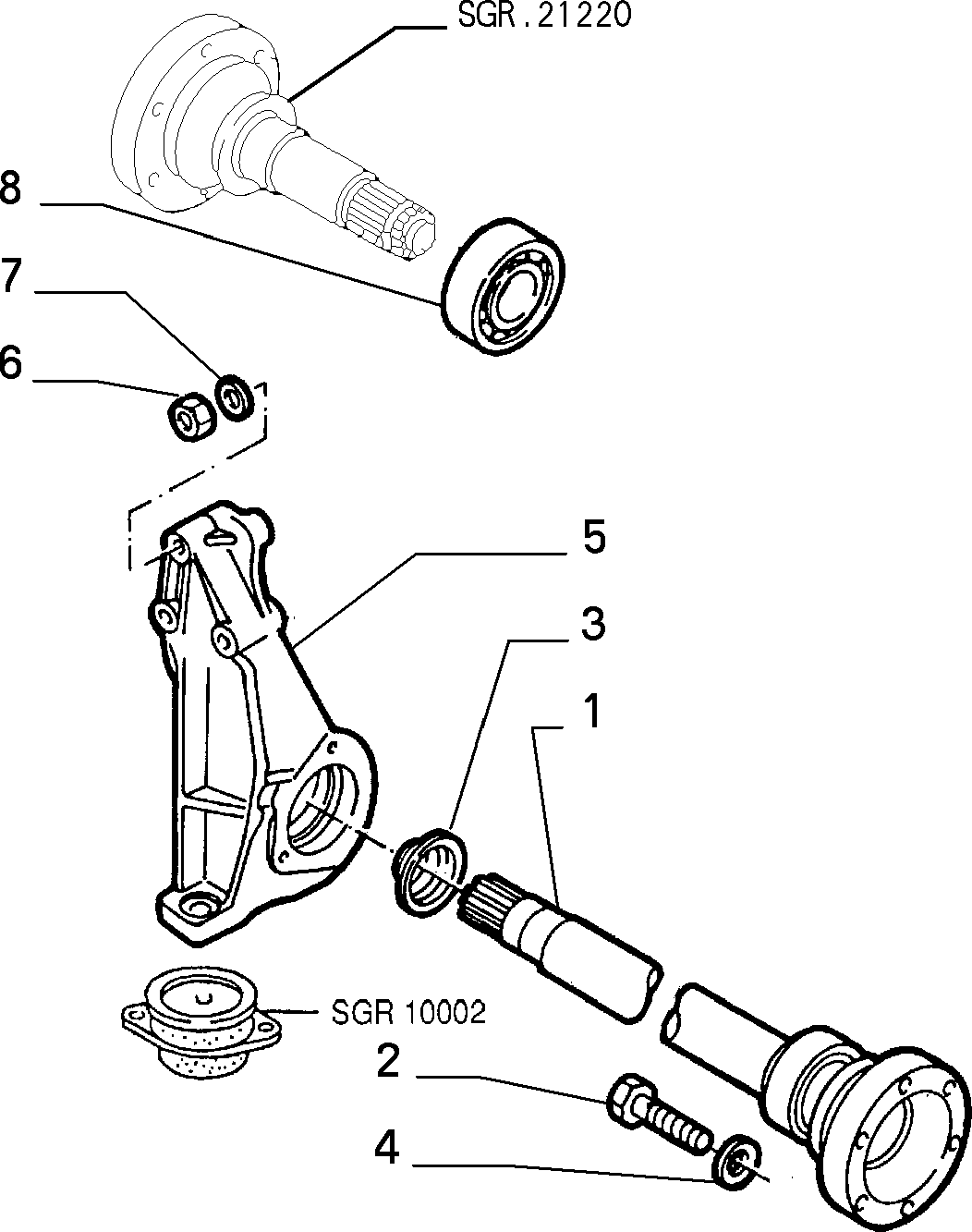 AXLE SHAFTS  1