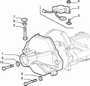 TRANSMISSION AND DIFFERENTIAL UNIT, CASING AND COVERS 
