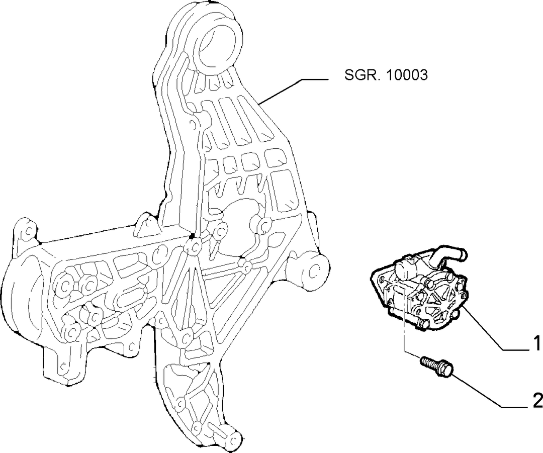 POWER STEERING PUMP 1