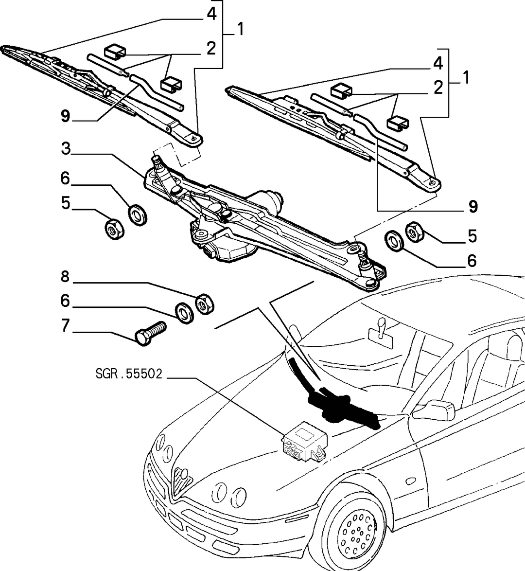 WINDSCREEN WIPER 6