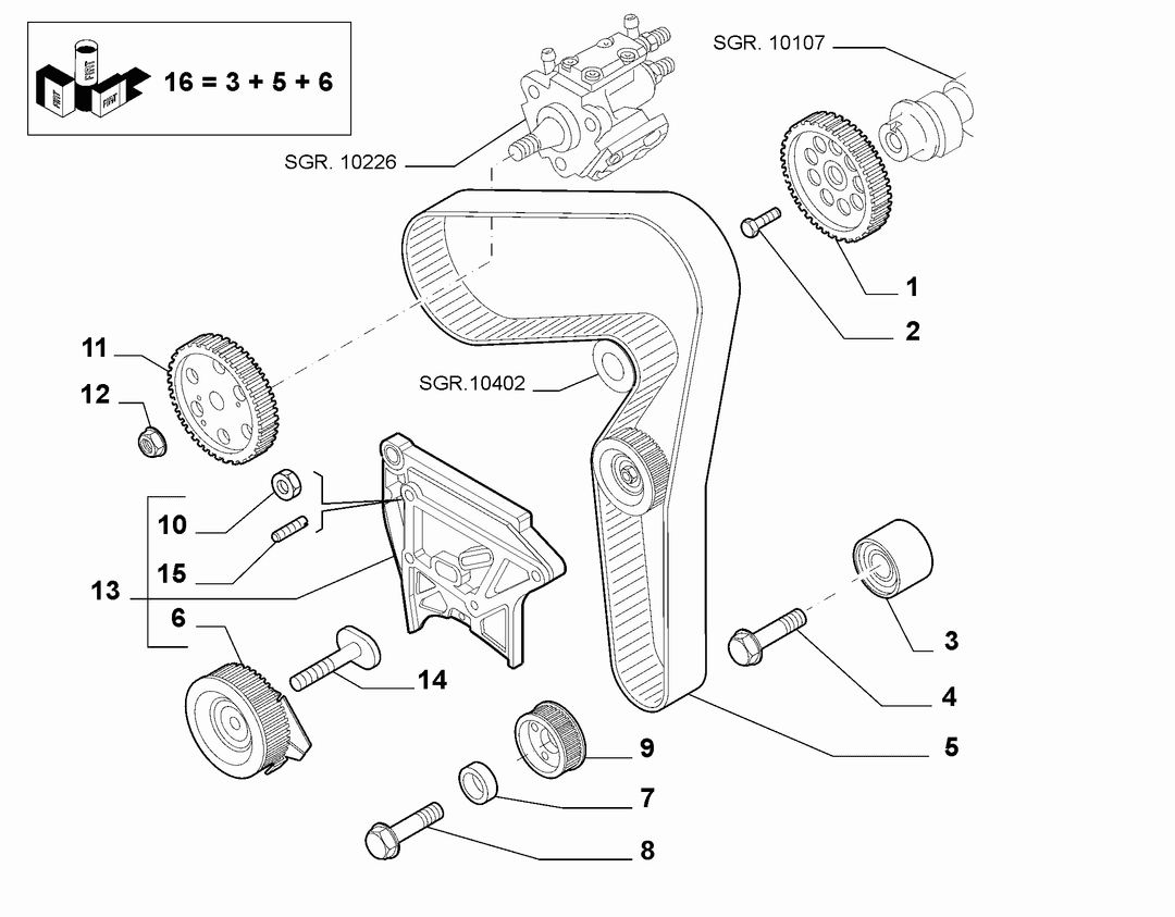 CAMSHAFT DRIVE 11