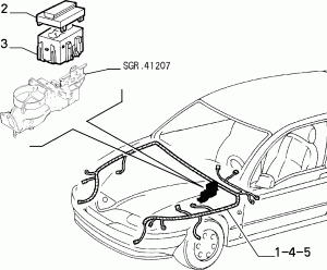 CABLE HARNESS (FRONT)