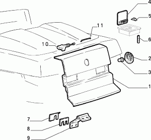 TRUNK SPACE COVER 