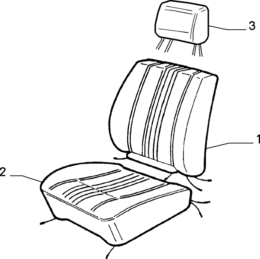 FRONT SEAT COVERINGS  1
