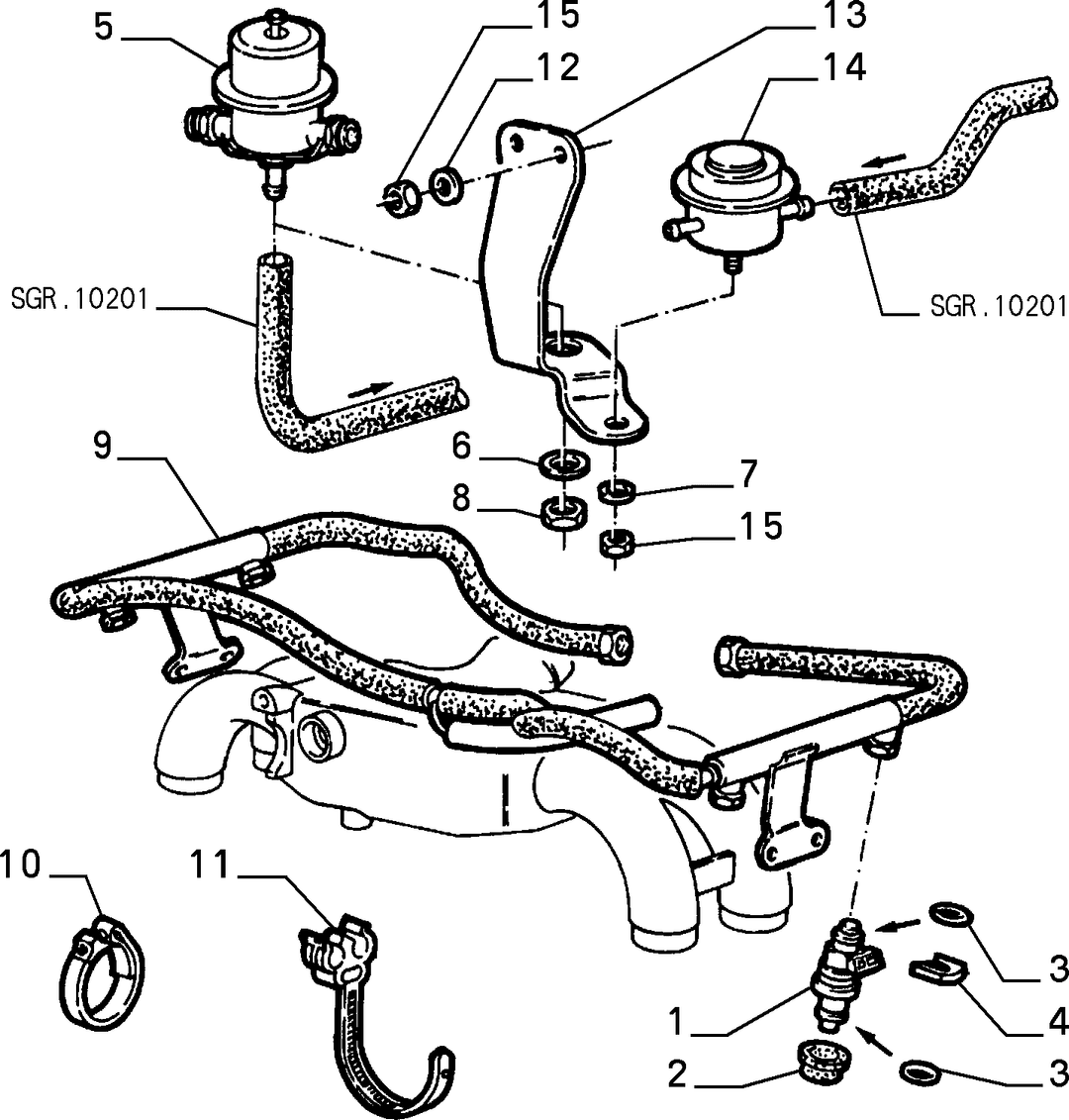FUEL SUPPLY AND INJECTION 13