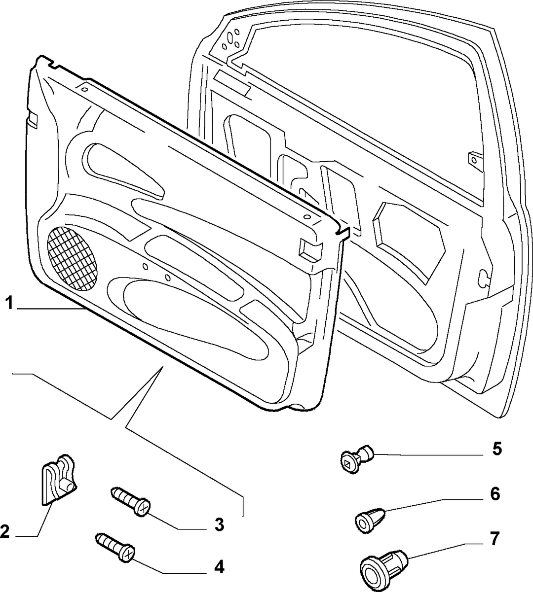 INTERIOR PANELS FOR FRONT SIDE DOORS 8