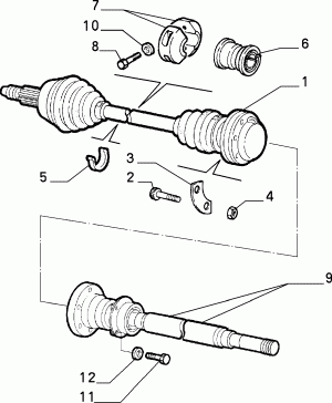 AXLE SHAFTS
