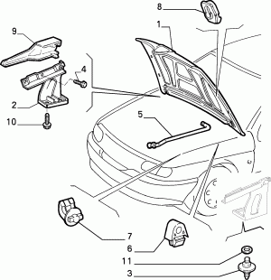 ENGINE COMPARTMENT LID 
