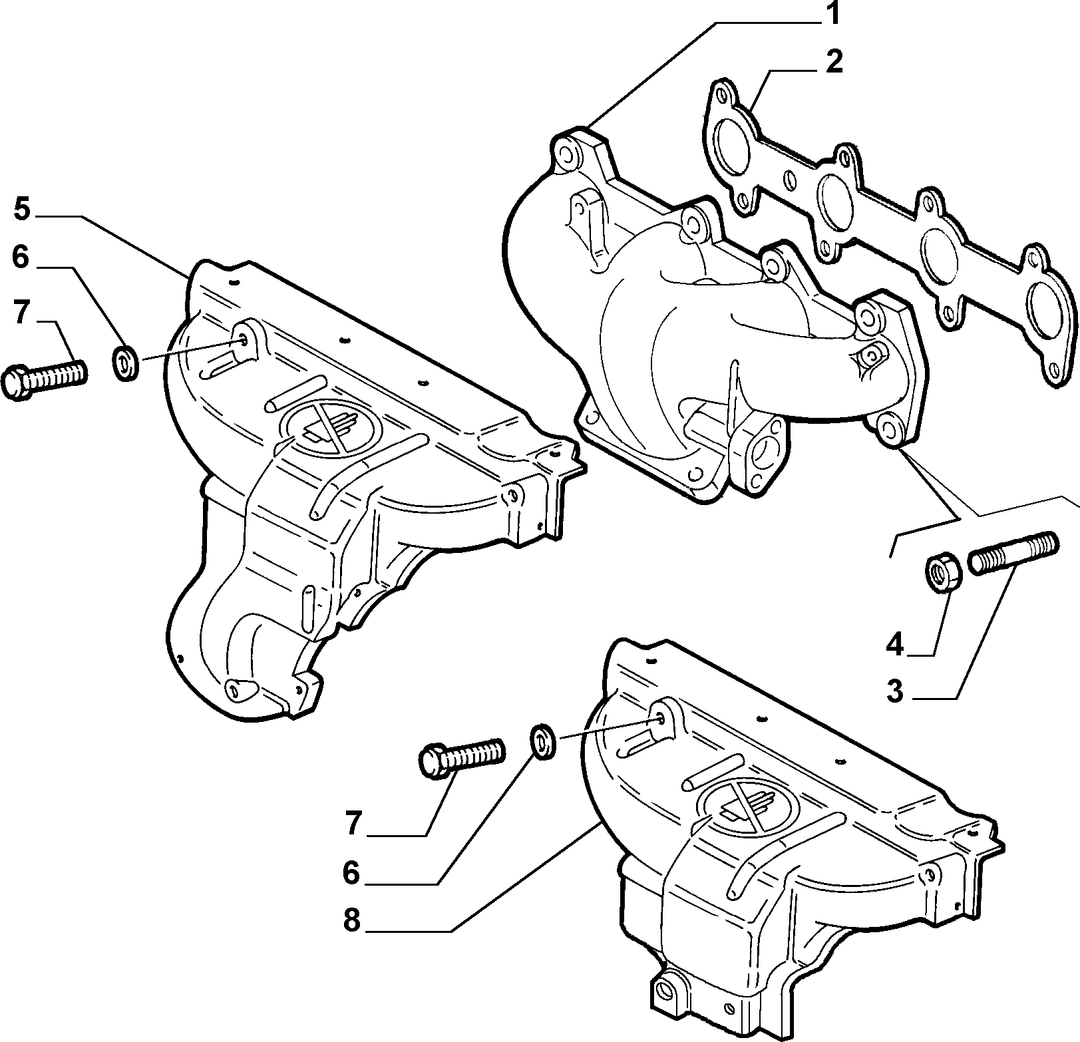 EXHAUST MANIFOLD 3