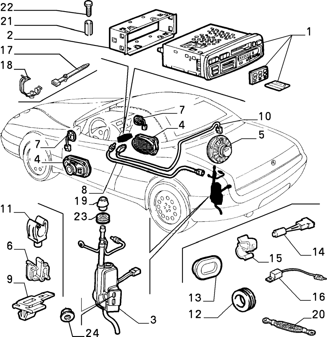 CAR RADIO DEVICES