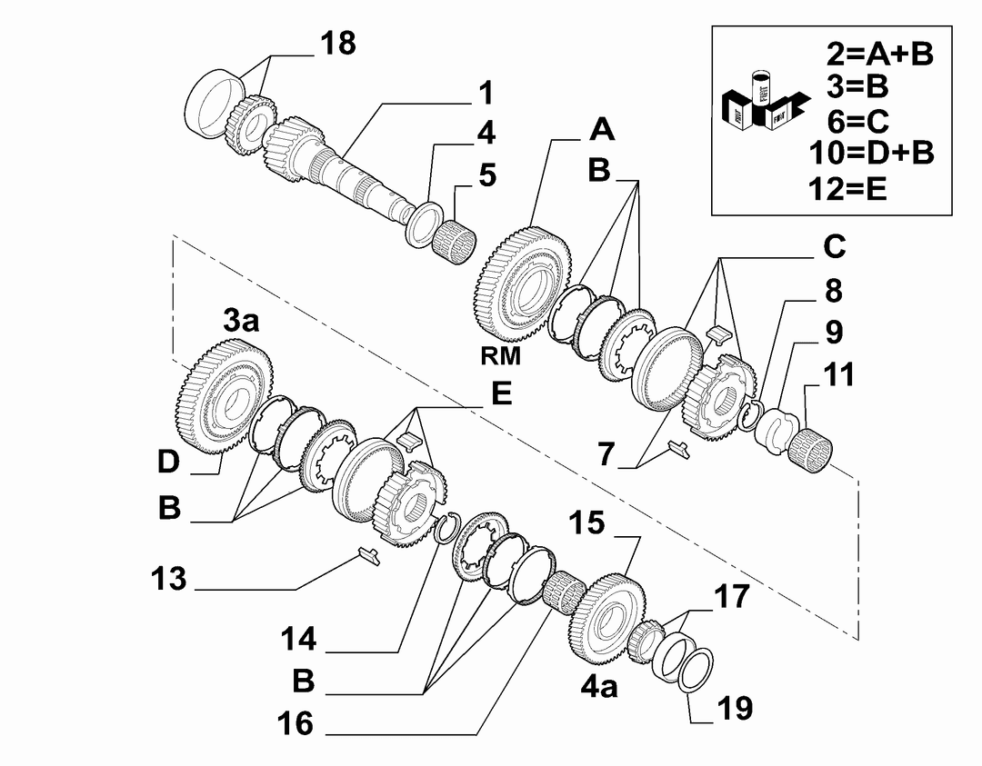 TRANSMISSION GEARS 12