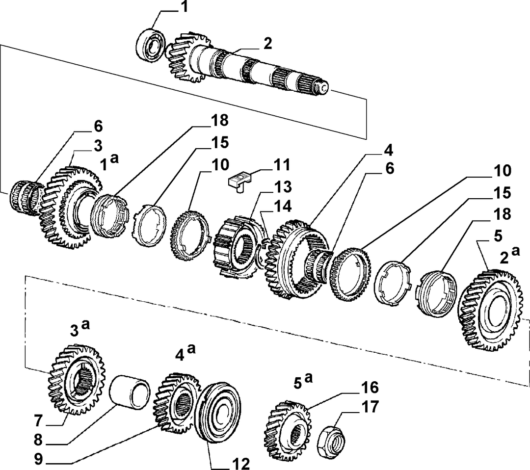 TRANSMISSION GEARS 12