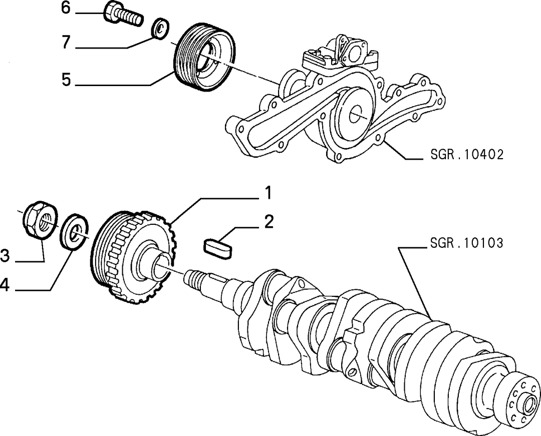 VARIOUS CONTROLS (BELTS AND PULLEYS) 4