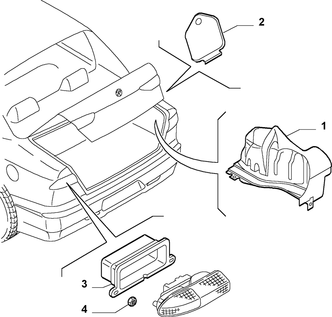 BAGGAGE COMPARTMENT INTERIOR TRIMMING 1