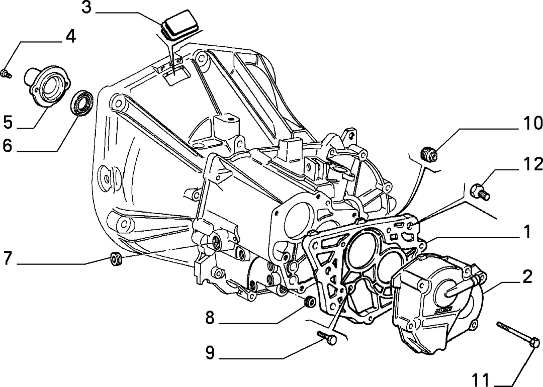 TRANSMISSION AND DIFFERENTIAL UNIT, CASING AND COVERS 7