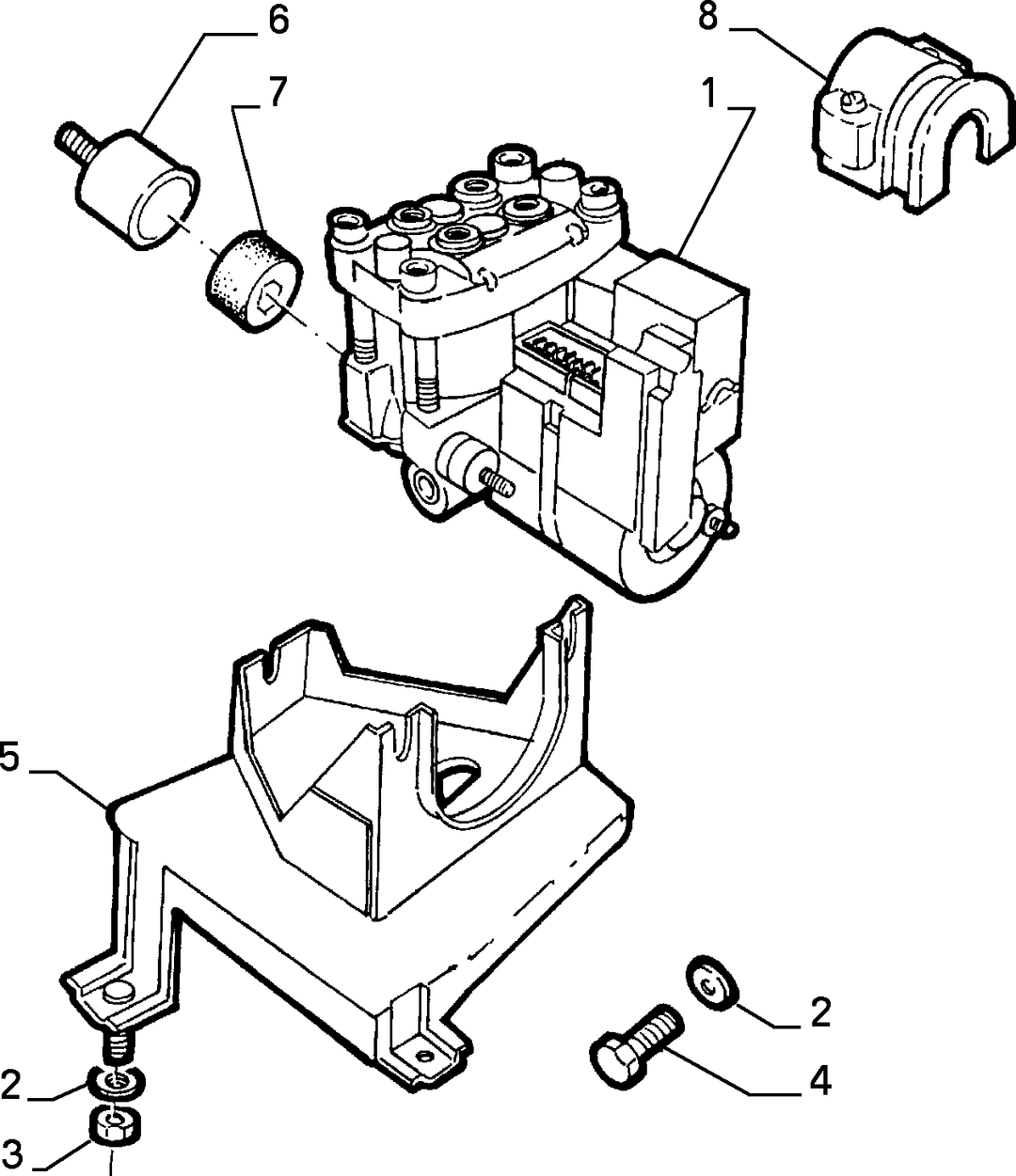 HYDRAULIC BRAKE CONTROL WITH ANTISKID 4