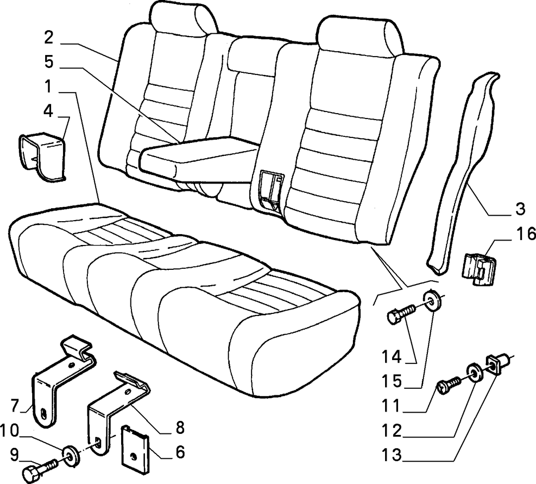 REAR SEAT  3