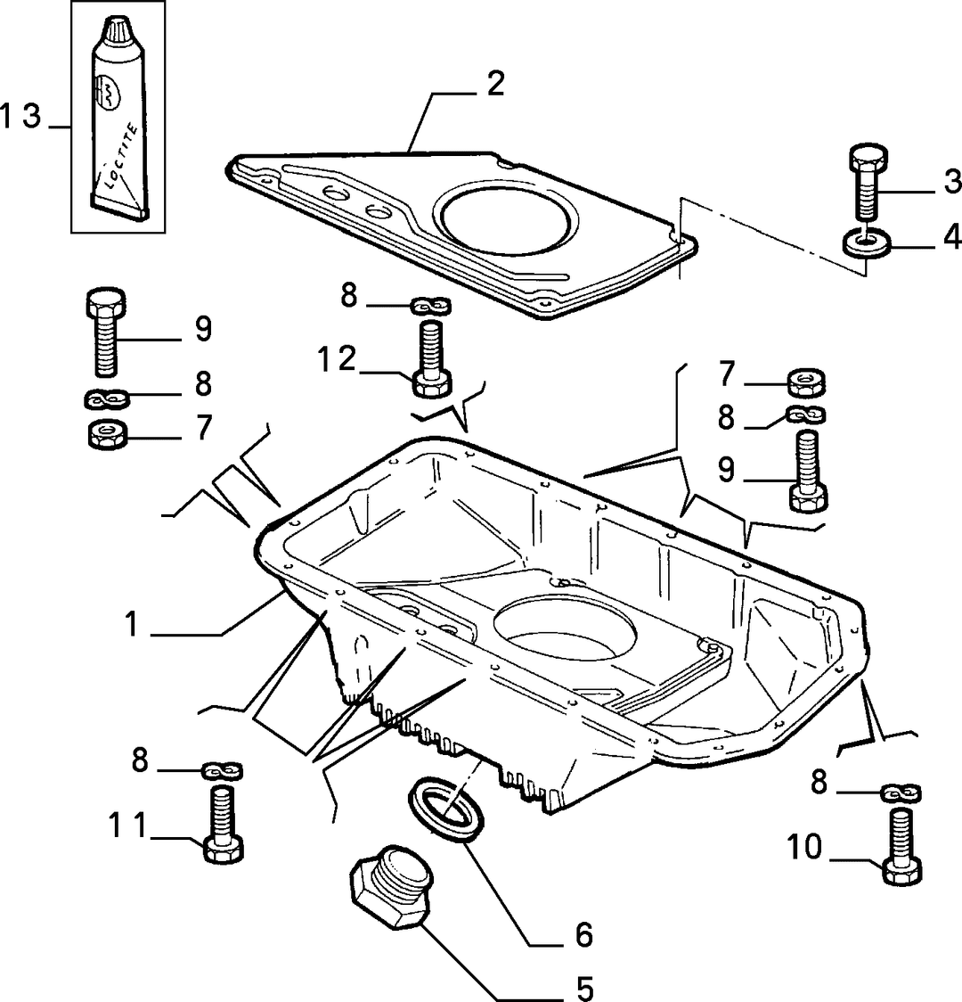 BLOCK SUMP AND COVERS 3