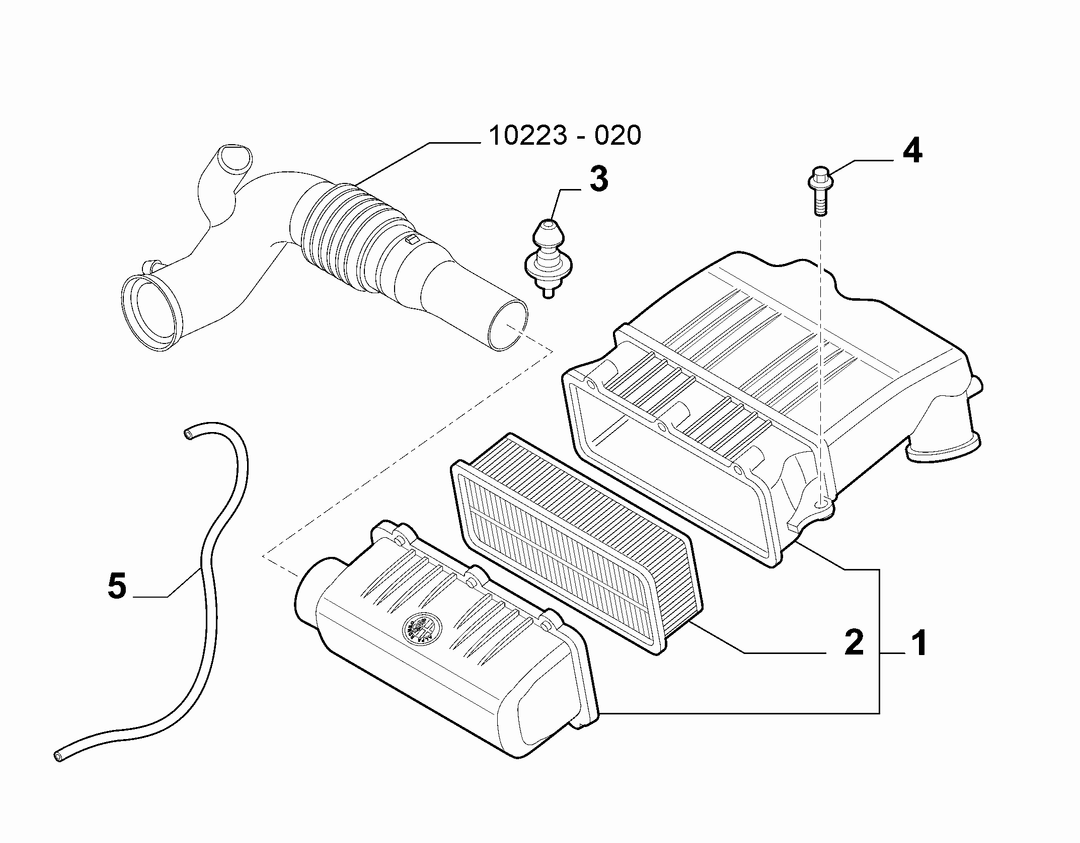 AIR FILTER AND PIPING 1