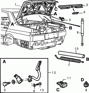TRUNK SPACE COVER 