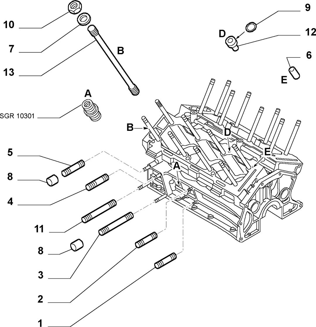BLOCK AND CYLINDER HEAD 14