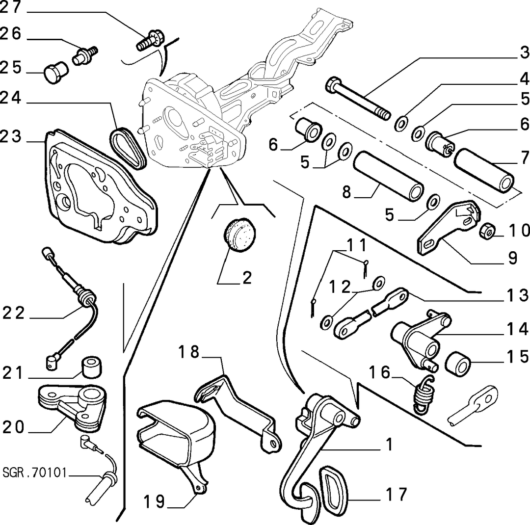 BRAKE PEDAL CONTROL 3