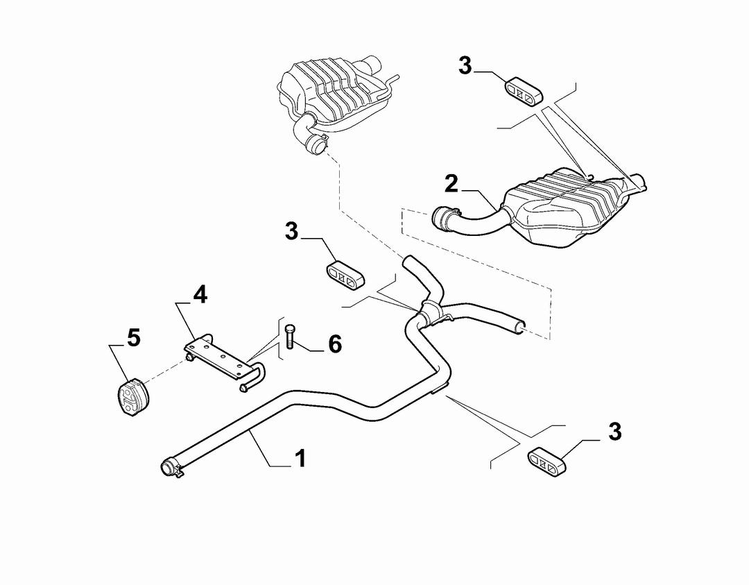 REAR AND CENTRAL PIPES 7