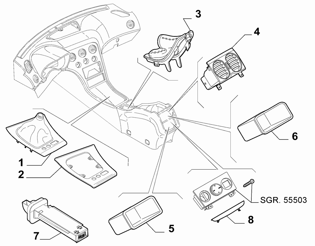 COVERS - BEZELS - AIR DIFFUSER
