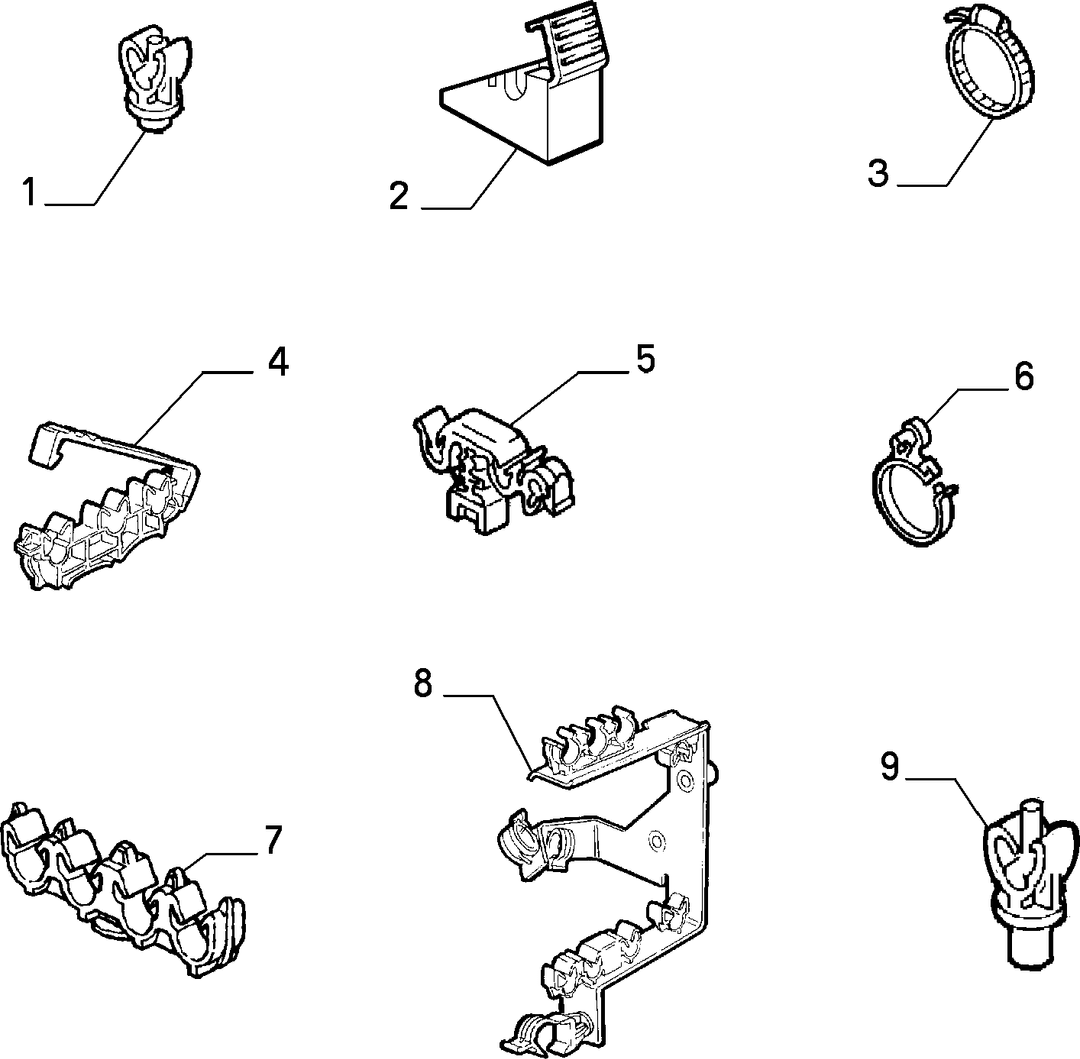 BRAKING SYSTEM FIXINGS 1